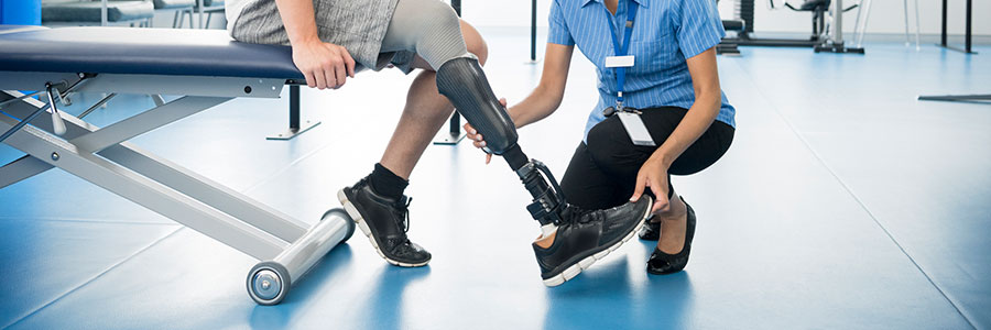 Are prosthetics for work-related amputation covered by workers’ compensation?